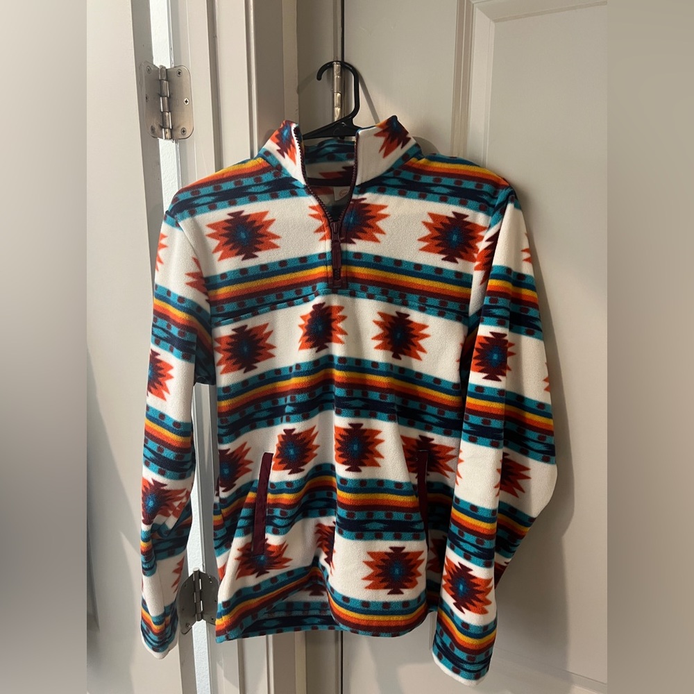 Western 3/4 Zip Pullover